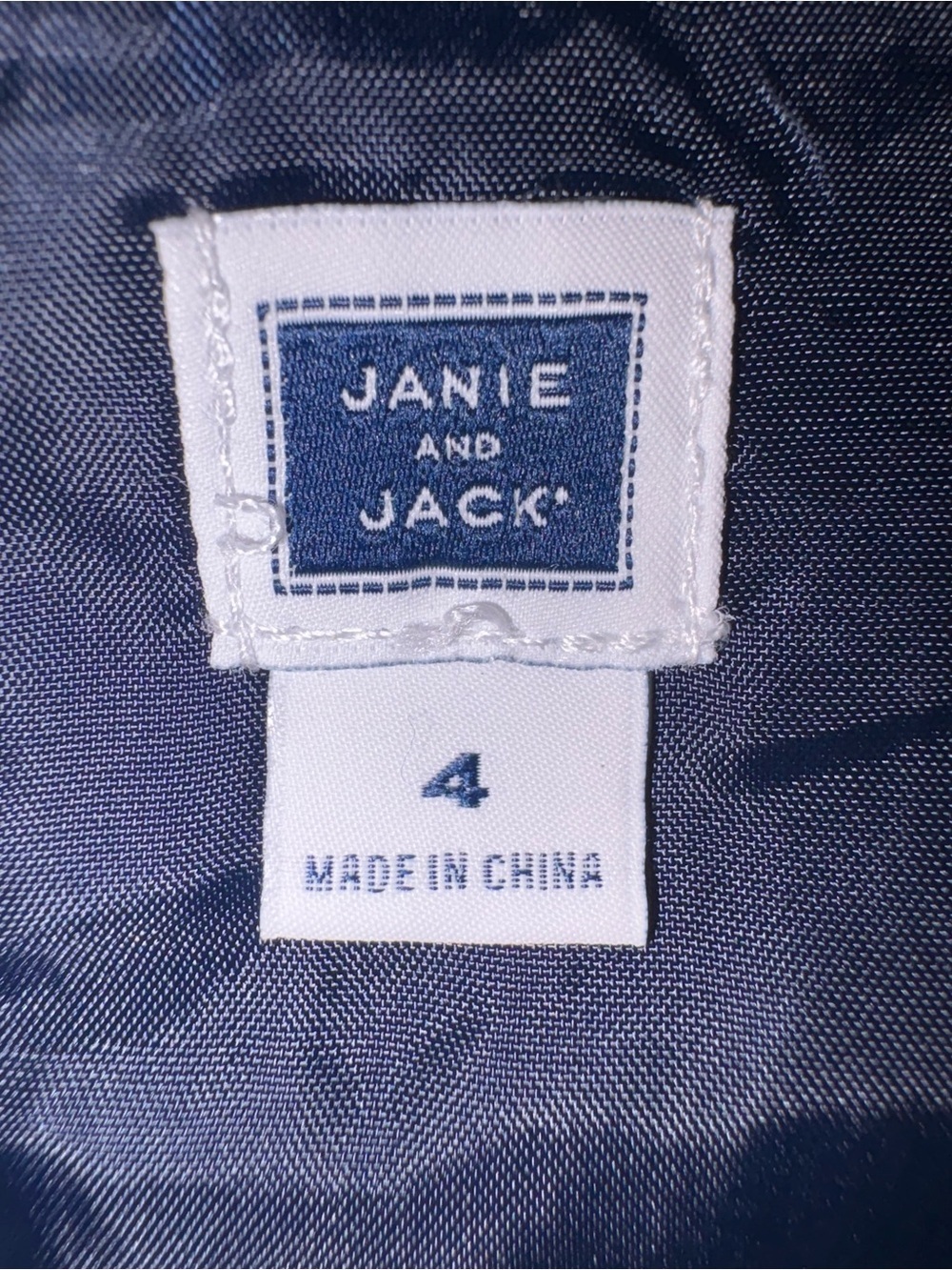 Janie and Jack Parkside Social Hydrangea Chiffon Dress – Girls Size 4 *flaw* - Picture 4 of 9